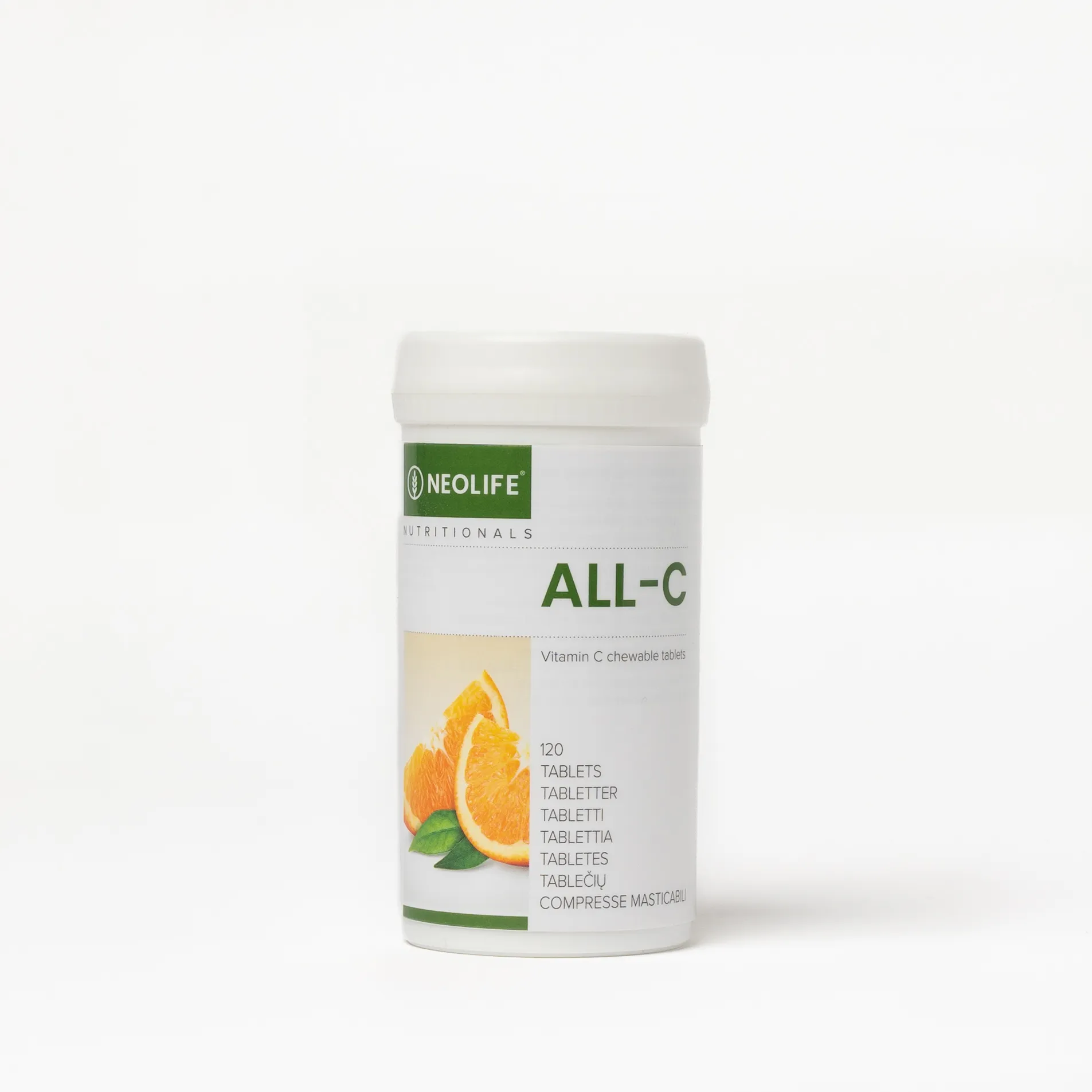 „All C“, vitamino C maisto papildas, kramtomosios tabletės